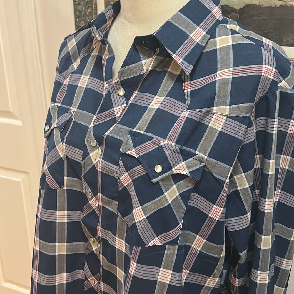 Western Plaid Shirt - Picture 12 of 14